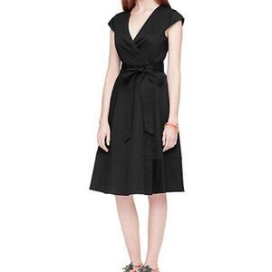 Kate Spade Stretch Cotton Wrap Dress